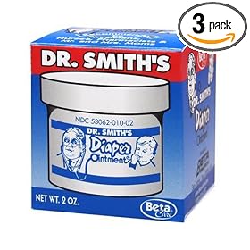 Dr. Smith's Diaper Ointment, 2-Ounce Jar (Pack of 3)