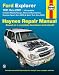 Books : Ford Explorer 1991 thru 2001 (Haynes Automotive Repair Manual)