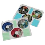 Hama CD-ROM Index-Hüllen, 10 Stück für die Archivierung von je 6 CDs