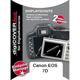 DigiCover - Protection d'�cran pour Canon EOS 7D