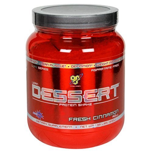 BSN Lean Dessert Protein, 1.39 lb, Cinnamon Roll by BSN
