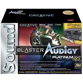 Creative Labs Sound Blaster Audigy Platinum eX Soundcard