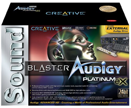 Electronics: Creative Labs Sound Blaster Audigy Platinum eX Soundcard