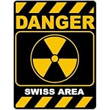 New  Danger / Swiss Area - Radioactivity  Switzerland Parking Country