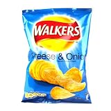 Walkers Cheese and Onion Crisps 34g
