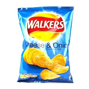 Walkers Crisps Cheese and Onion x 48 1656g