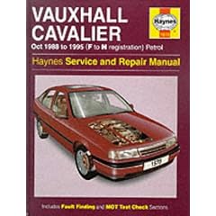 Vauxhall Cavalier ('88 to October '95) Petrol Service and Repair Manual (Haynes Service and Repair Manuals)