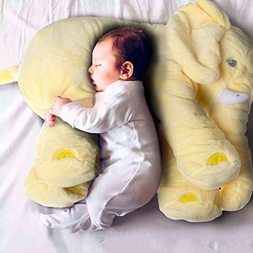Baby Children's Long Nose Elephant Pillows Soft Plush Stuff Dolls Lumbar Pillow