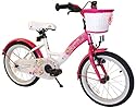 bike*star 40.6cm (16 Zoll) Kinder-Fahrrad - Farbe Pink & Weiß