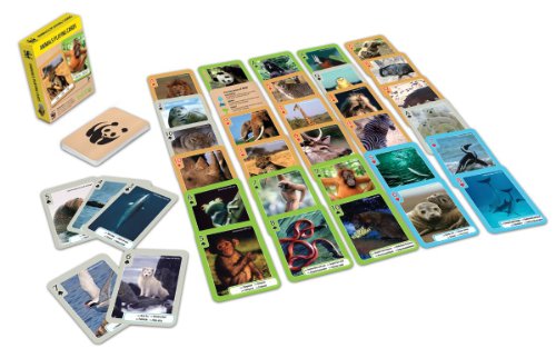 WWF Games and Puzzles 990 Endangered Species Playing Cards