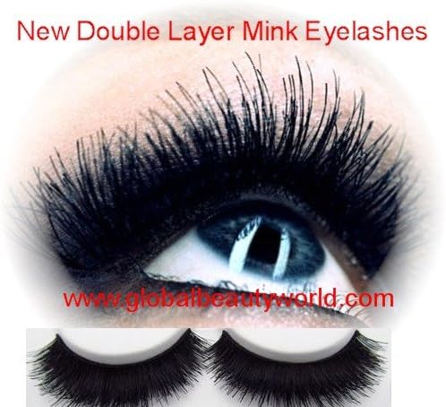 100% Siberian Mink Double Layer Eyelashes