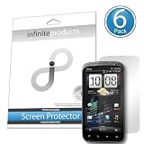 Infinite Products VectorGuard Screen Protectors for HTC Pyramid (6 Pack) CLEAR