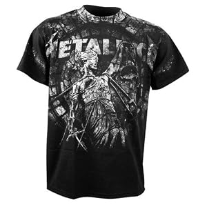 METALLICA T-SHIRT STONE JUSTICE FOR ALL - T-Shirt Gr. S