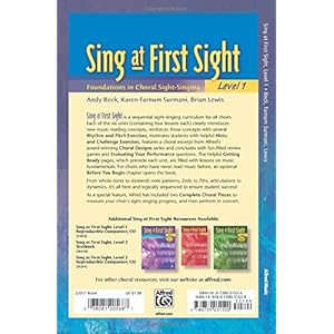 Sing at First Sight, Bk 1: Foundations in Choral Sight-Singing