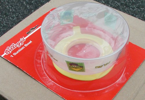 Kelloggs Suction Bowl and Spoon Straw - Dig em Design