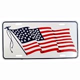 American Flag - License Plate Patriotic Americana