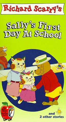 Cover image : (VHS) The Busy World of Richard Scarry - Sally's First Day At School