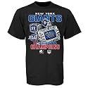 New York Giants 3x (XXI - 1986, XXV - 1990, XLII - 2007) Super Bowl Champions Ring T-shirt