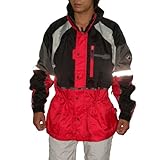 2 PIECE BONUS PACK: ARCTIVA Mens Black & Red Waterproof & Windproof Winter Ski Snowboard / Snow Jacket & Adidas Toque / Hat (Size: XXXL)