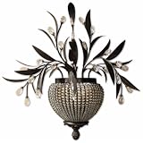 Uttermost, Cristal De Lisbon 2-Lt Wall Sconce, Lighting Fixture