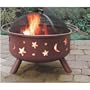 Landmann Big Sky Stars & Moons Fire Pit, Georgia Clay