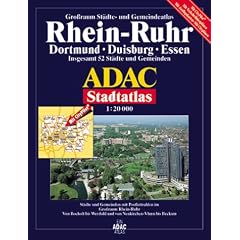 ADAC Stadtatlanten, Gro�raum St�dte- und Gemeindeatlas Rhein-Ruhr