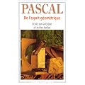 De l'esprit g�om�trique. Entretien avec M. de Sacy, Ecrits