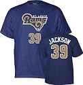 Steven Jackson Reebok Name and Number St. Louis Rams T-Shirt