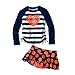 Vivo-biniya Kid Girl's Two-piece Swimsuits Long Sleeve Swimwear Blue 70-150cm