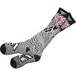 Fly Racing Moto Thin Adult Motocross Motorcycle Socks - Black/White
