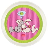 sigikid 23862 - Melamin-Teller, gr.-pink, Girls