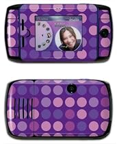 Purple Polka Dots Design Decal Protective Skin Sticker for Sidekick Slide