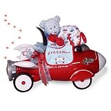 Blast Off Rocket Baby Gift Basket