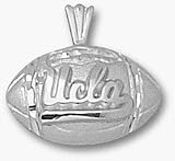 UCLA Bruins UCLA Football Pendant - Sterling Silver Jewelry