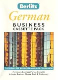 German Berlitz Business Cassette Pack (Berlitz Business Phrase Book & Dictionary