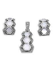 Sterling Silver Marcasite Sets