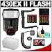 Photo : Canon 430EX II Speedlite Flash + 8 Batteries & Charger + Sto-Fen Omni-Bounce Diffuser + Cord + Stroboframe 350 Bracket for Canon Rebel XS, XSi, XT, XTi, EOS 1D, 5D, 30D, 40D & 50D EOS Digital SLR Cameras