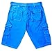 North 15 Men's Belted Ripstop Multi Cargo Pockets Cotton Short 17 Colors