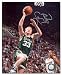 Larry Bird Signed Boston Celtics 8x10 Photo - Mounted Memories