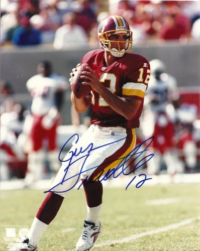 GUS FREROTTE,WASHINGTON REDSKINS,CLEMSON,SIGNED,AUTOGRAPHED,8X10 PHOTO,COA, RARE HARD PHOTO TO FIND