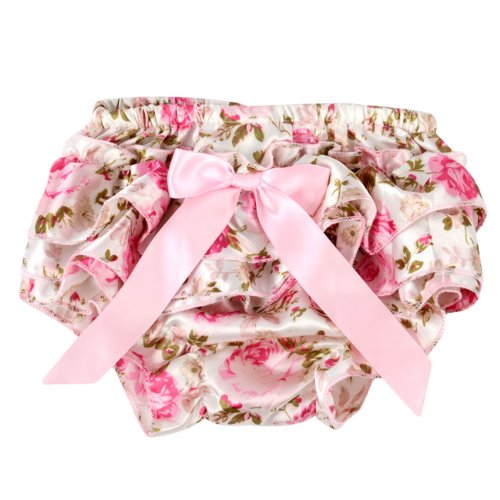 ANDI ROSE Cute Baby Girls Pettiskirt Ruffle Panties Briefs Bloomer Diaper Cover