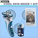Electronics : Philips Norelco 8020X Cool Skin Moisturizing Shaver with Accessory Outfit
