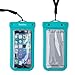 iPhone 6 Case, DandyCase SLIM Waterproof Case for Apple iPhone 6 (Will NOT fit iPhone 6 Plus or other smartphones) - IPX8 Certified to 100 Feet [Retail Packaging by DandyCase] (Aqua)