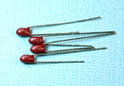 20pcs 1uF 35v 20% Panasonic Radial Solid Dipped Tantalum Capacitors