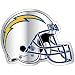 SAN DIEGO CHARGERS 6" Team Logo Helmet DIECUT MAGNET
