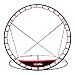 Gamma Rebound Net, Black/Red