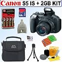 Canon PowerShot Pro Series S5 IS 8.0MP Digital Camera + 2GB Accessory Kit