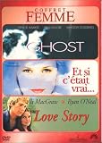 Coffret cadeau Femme 3 DVD : Ghost / Et si c'était vrai / Love story