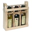 Melina's Three-Bottle Gift Pack,  EVOO, Plain EVOO and Balsamic Vinegar (Three 5-Ounce Bottles)
