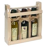Review Melina's 92 / Melina's Three-Bottle Gift Pack, EVOO, Plain EVOO and Balsamic Vinegar (Three 5-Ounce Bottles)